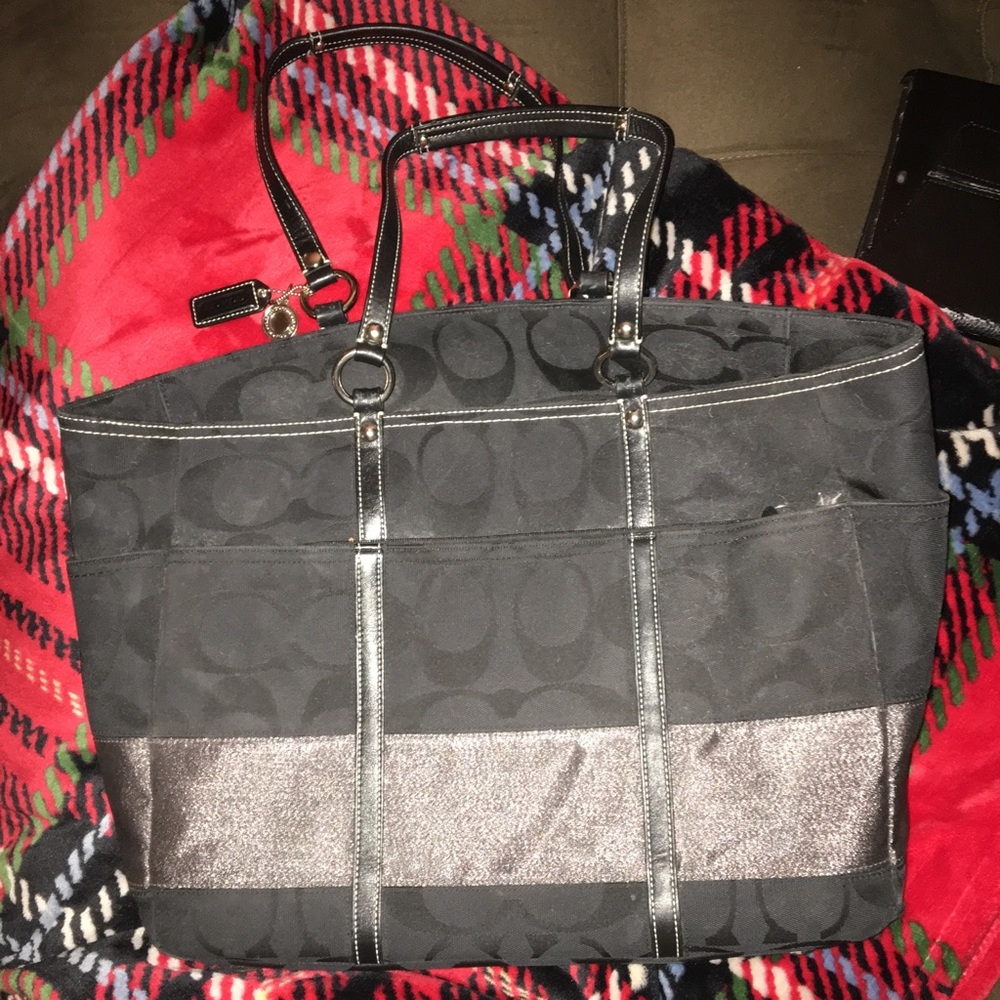 Large authentic Coach handbag